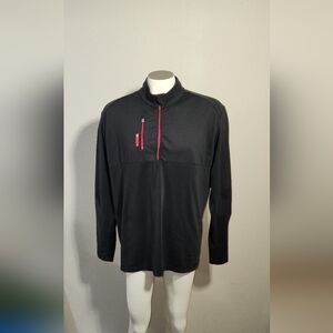 Adidas Golf Climalite 1/2 Zip Long Sleeve Top